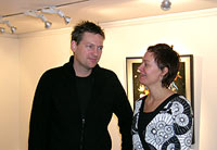 Jakob Anckarswärd with Sofia Backman