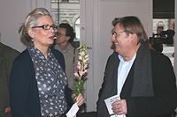 Marianne Lindberg De Geer with Lars Wiman