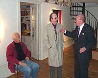 Rune Jansson, Jan Torsten Ahlstrand and Prof. Teddy Brunius