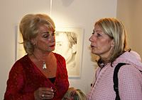 Berit Gullberg with actress Lotta Telje