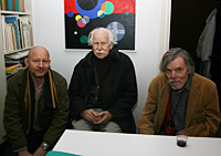 Jens Fänge, Rune Jansson and Sten Eklund