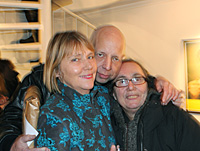 Marie Grönlund, Hans Esselius and Brita Olsson