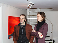 John Sandström and Malin Abrahamsson