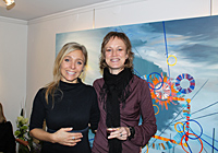 Lise Löfqvist-Radl with Malin Abrahamsson