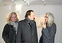 Charlotte and Daniel Birnbaum with Marianne Lindberg De Geer