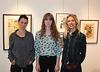 Louise Belenius, Sanne Drougge and Maria Rockstadius